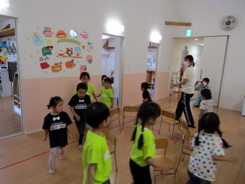 5月・・・3園合同以上児交流保育